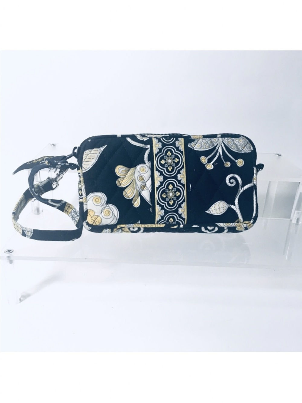 Vera Bradley Yellow Bird Wristlet Retired